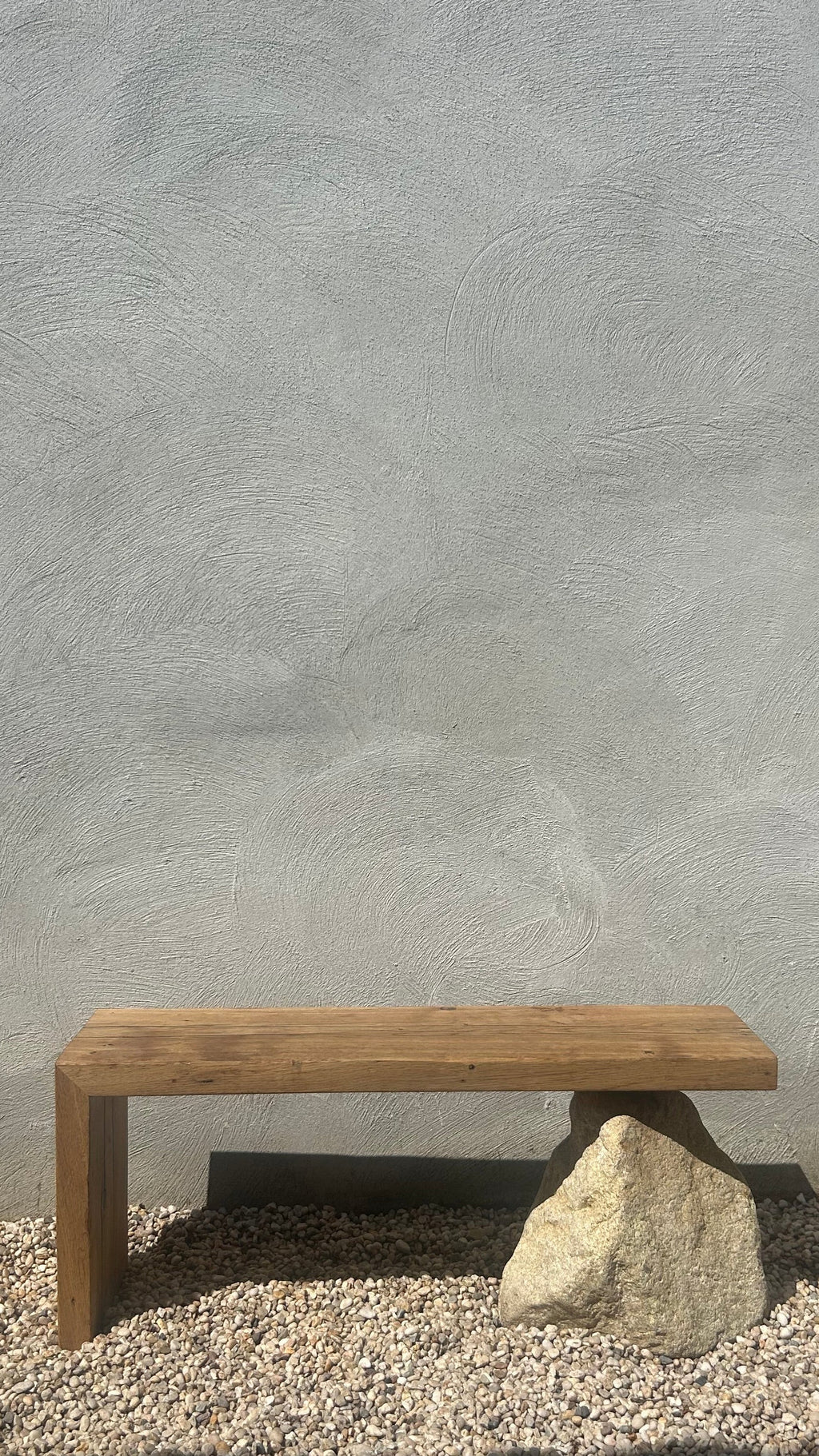 Stone bench