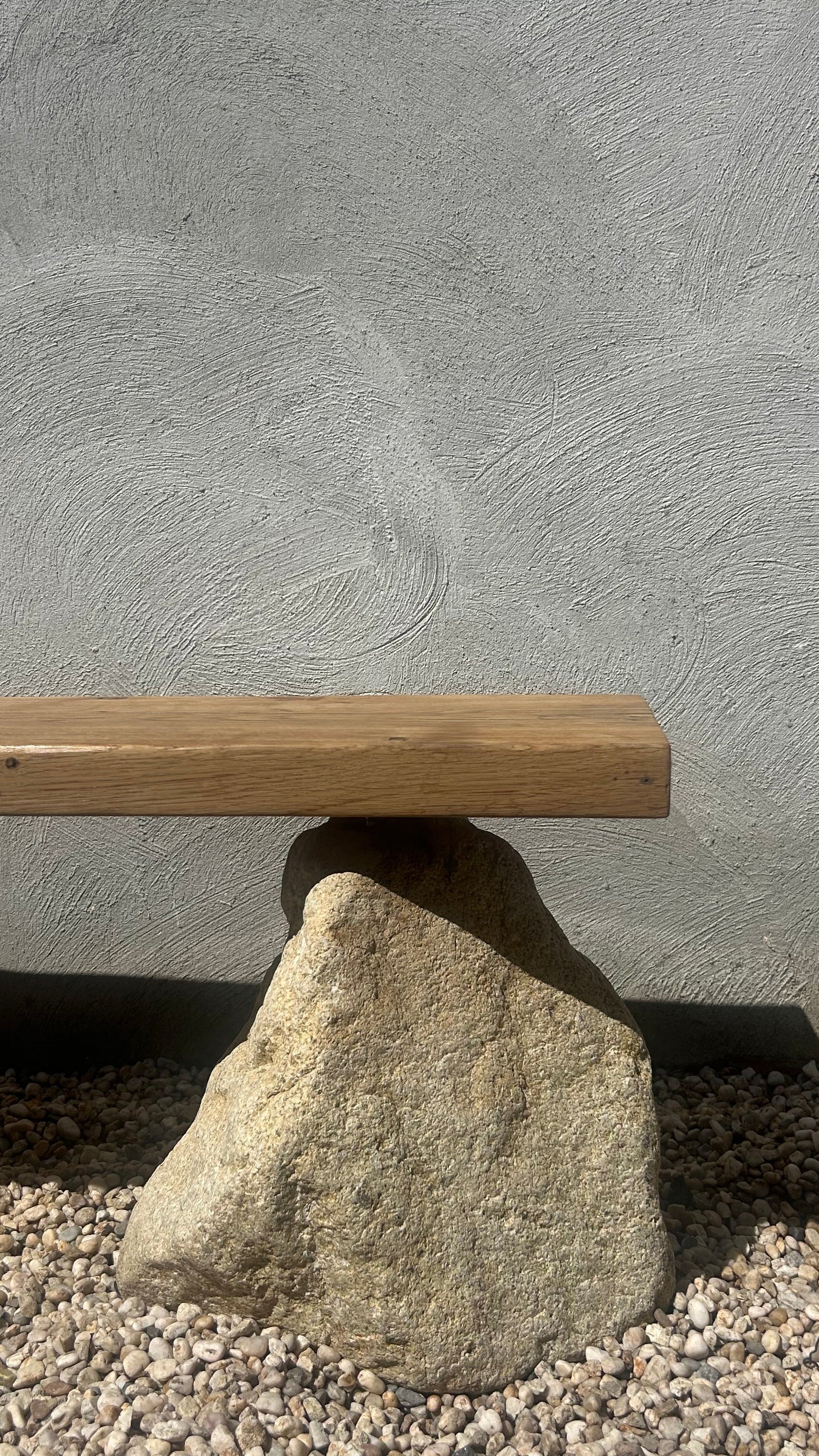 Stone bench