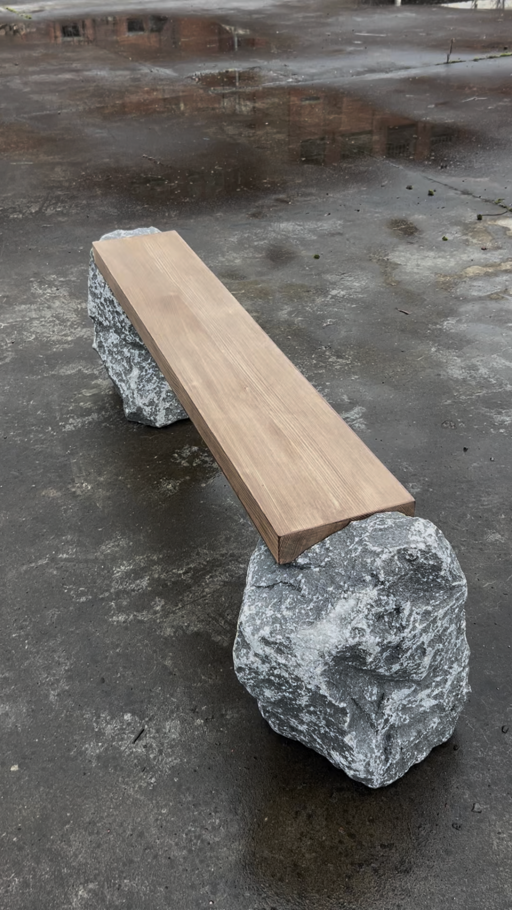 Stone bench